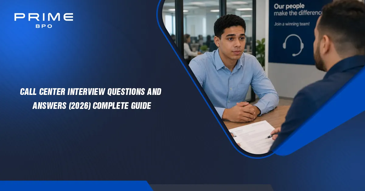 Call Center Interview Questions and Answers